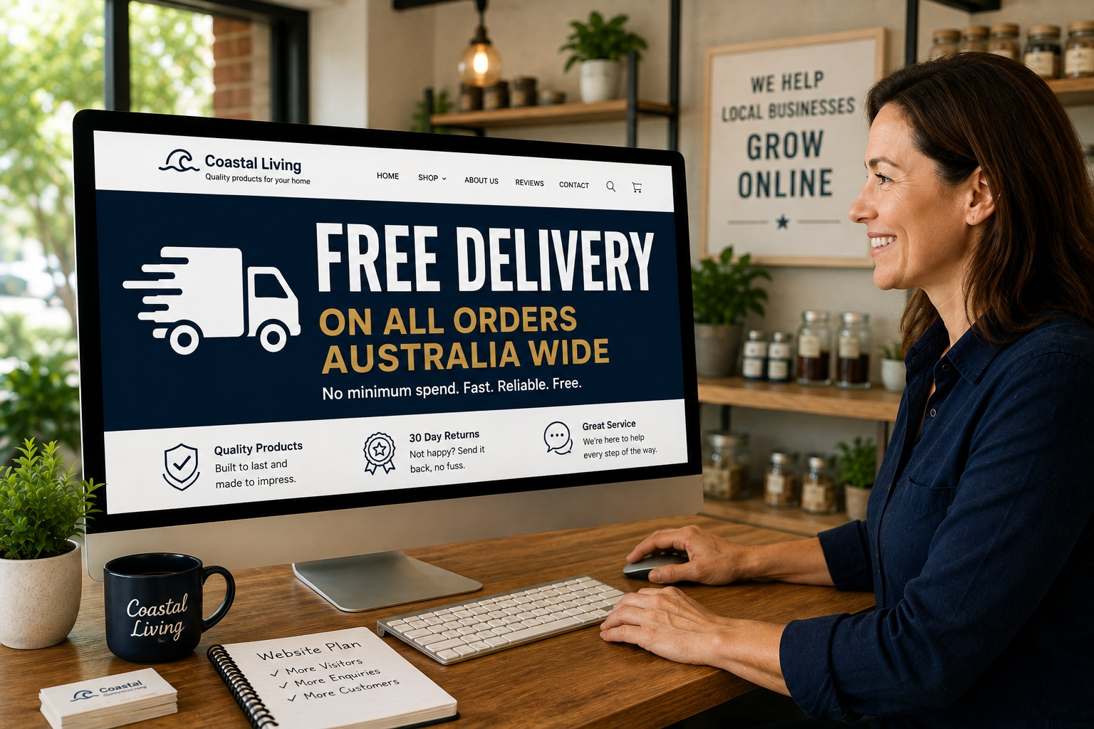 Search engine optimisation foundations helping a business become more visible online